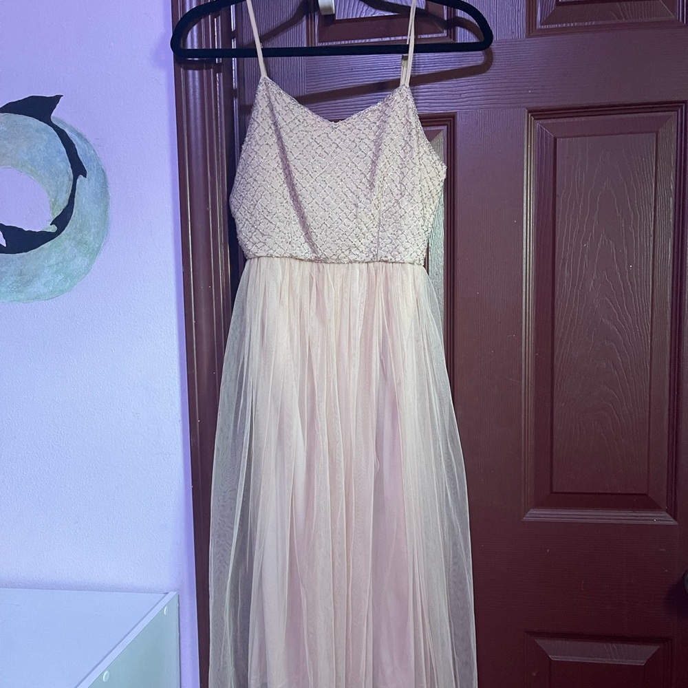 Pink Midi Dress